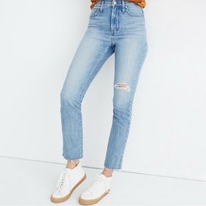 Madewell Perfect Vintage Straight Leg Jeans